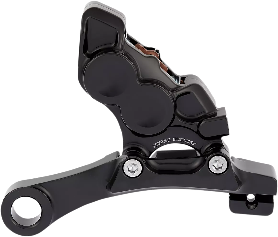 ARLEN NESS 4-Piston Rear Brake Caliper for 11.8-Inch Rotors - Black | Part No. 02-305