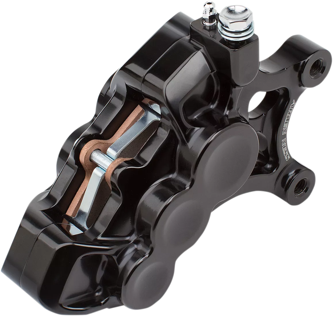 ARLEN NESS 6-Piston Front Left Brake Caliper - 14 Inch, Black - Part 02-211