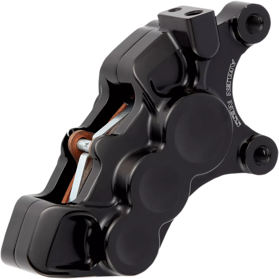 ARLEN NESS 6-Piston Front Right Brake Caliper 11.8 Inch * Black * Part 02-217