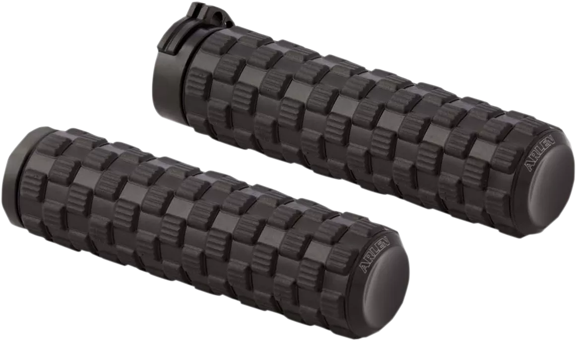 ARLEN NESS Air Trax Grips for Motorcycles - Black, Part Number 07-352