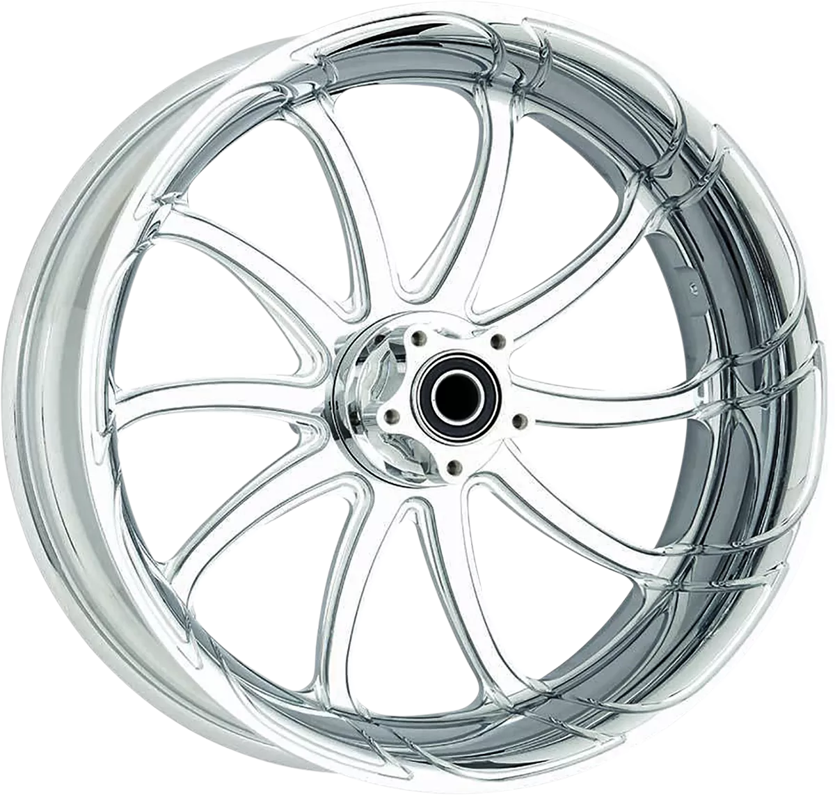 ARLEN NESS Drift Chrome Wheel - 21x3.5 Inch with Rolled Edge, Part Number 71-569