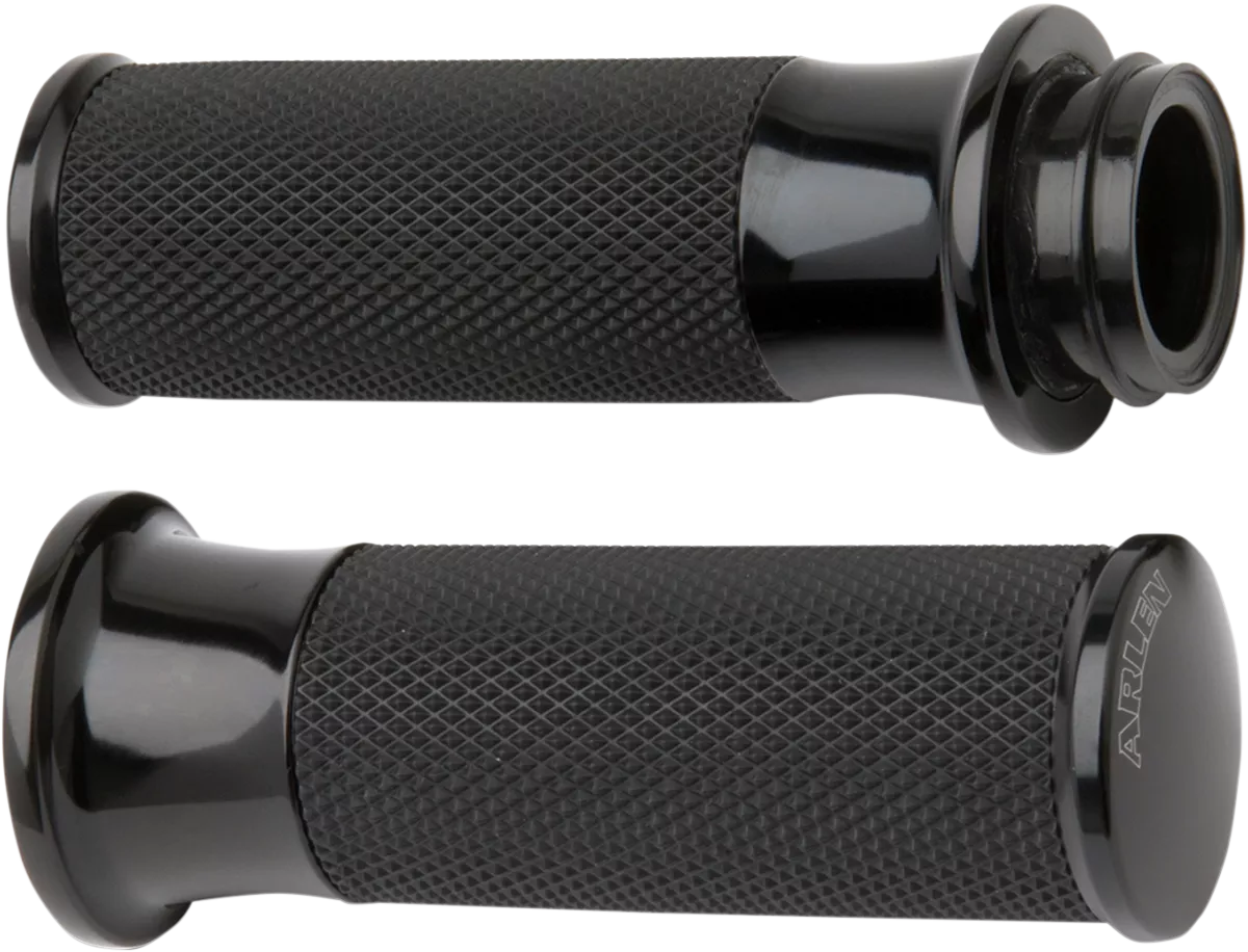 ARLEN NESS Smooth Grips for Touring Bikes - Model 07-323 Black