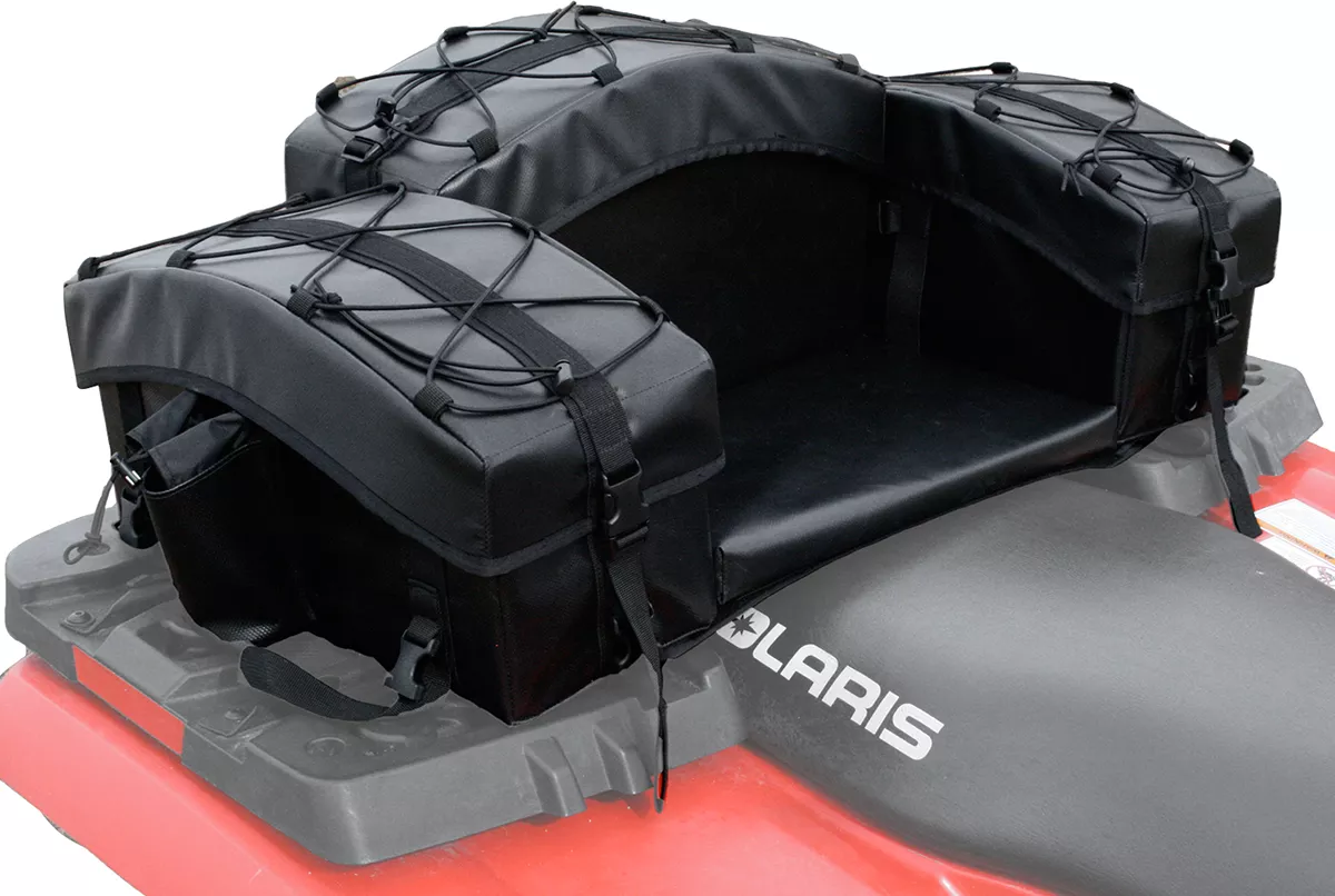 ATV-TEK Arch Series* Rear Storage Bag - Black (Part Number ASPBBLK)