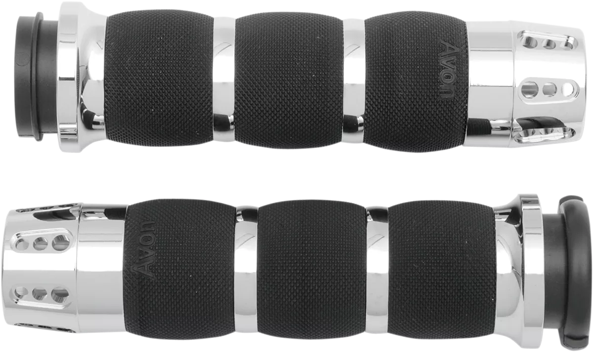 AVON GRIPS Gatlin Air Cushioned Grips for Touring and Superbike - Part Number AIR-90-FLY-GAT