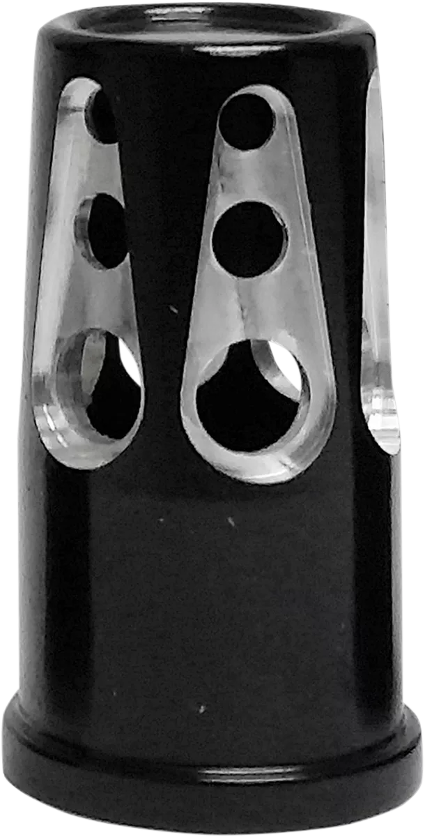 AVON GRIPS Gatlin Valve Stem Cap - Black Anodized, Model SVC-310-ANO-GAT