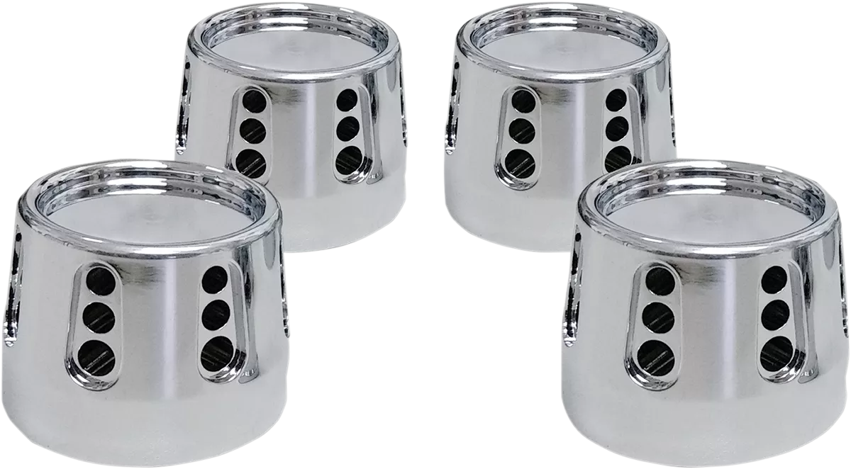 AVON GRIPS Head Bolt Cover for Gatlin - Chrome HBC-305-CH-GAT