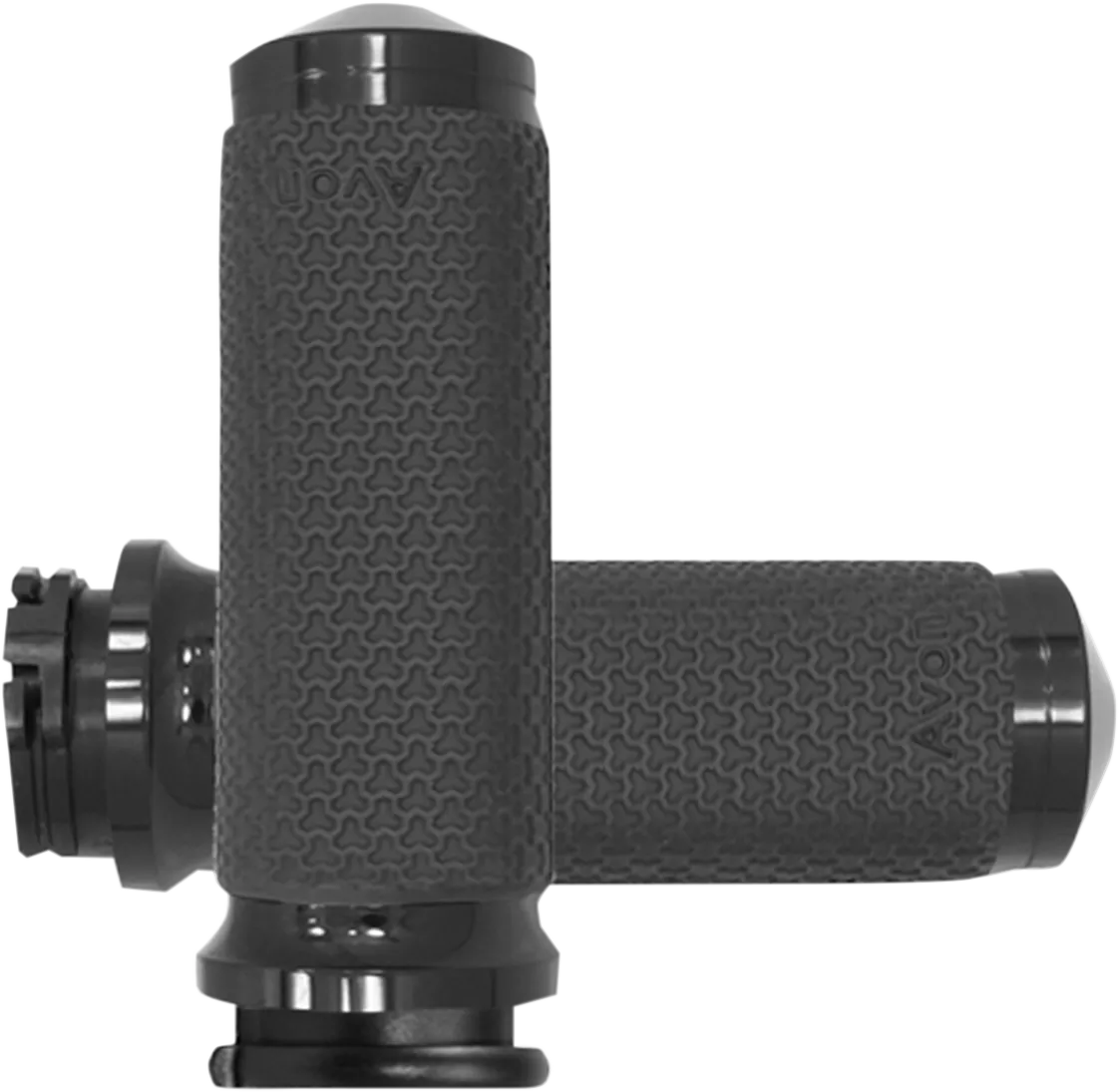 AVON GRIPS Vibration Dampening Memory Foam Grips - Large Black MF-63B-ANO