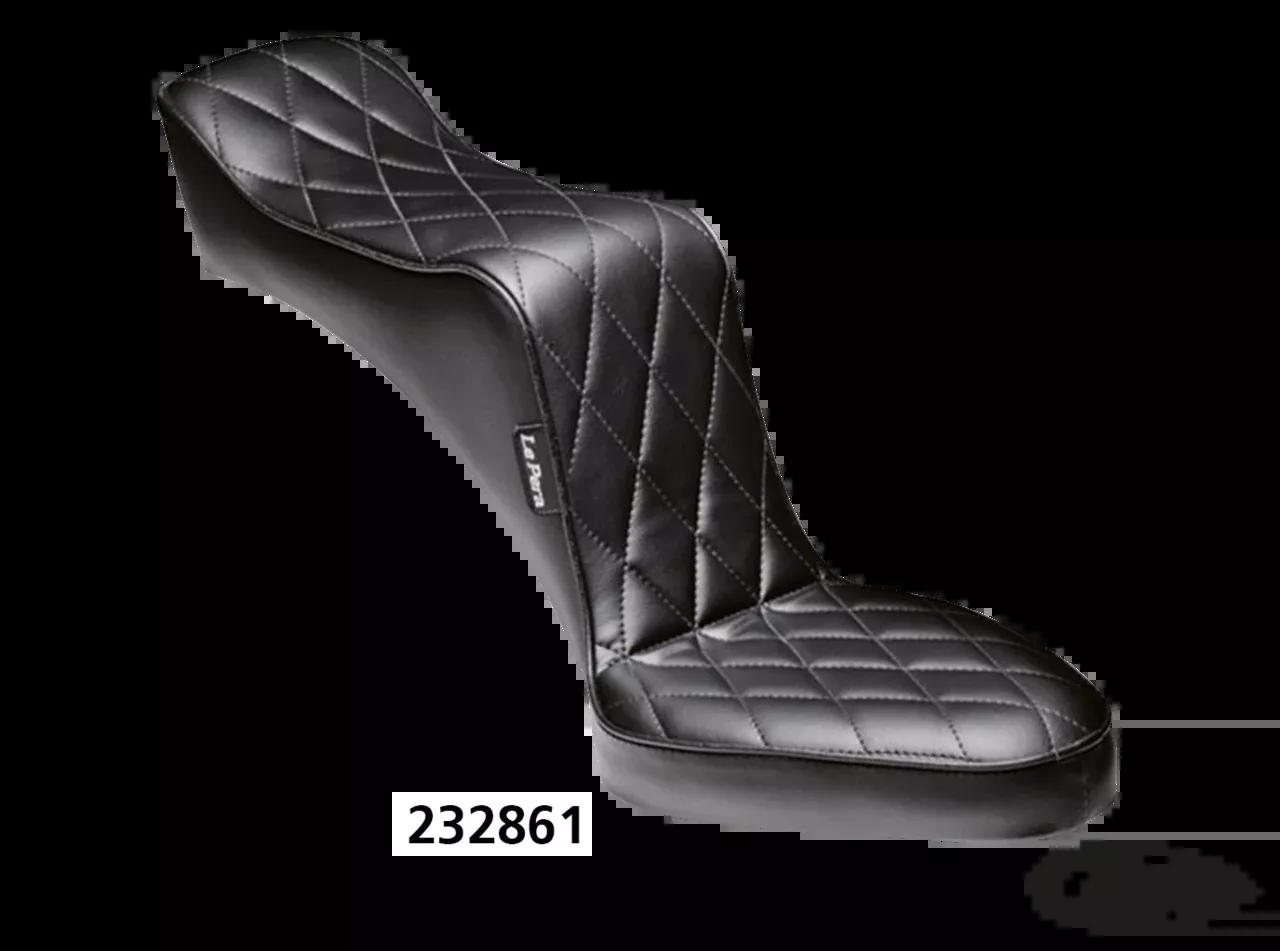 Baron II seat for rigid frame diamond For Harley-Davidson