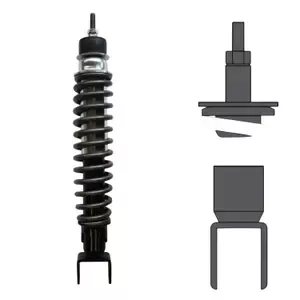 BCRRear motorcycle shock absorber Piaggio Liberty 50/125cc