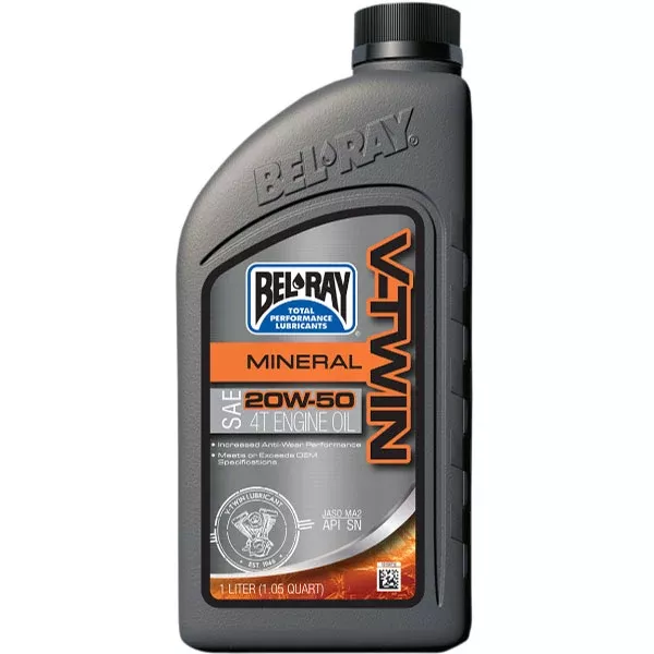 Bel-Ray - V-Twin Mineral 20W-50 4-Stroke Engine Oil
