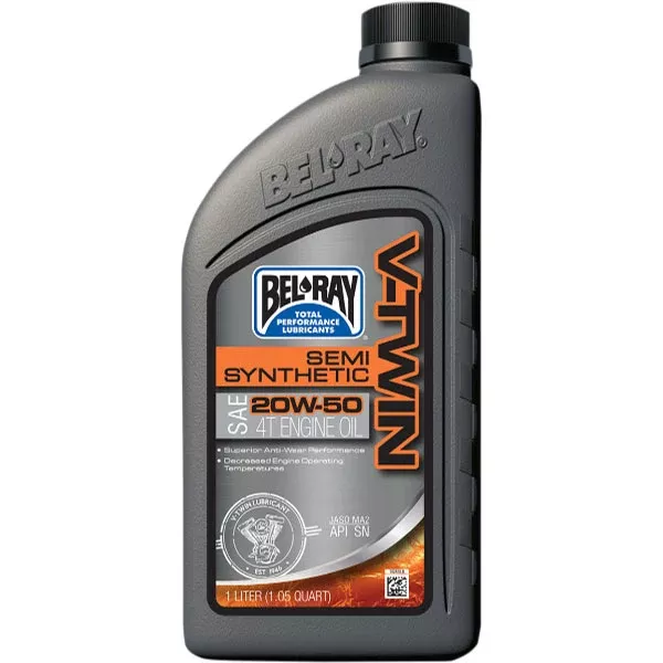 Bel-Ray - V-Twin Semi Synthetic 20W-50 4-Stroke Engine Oil