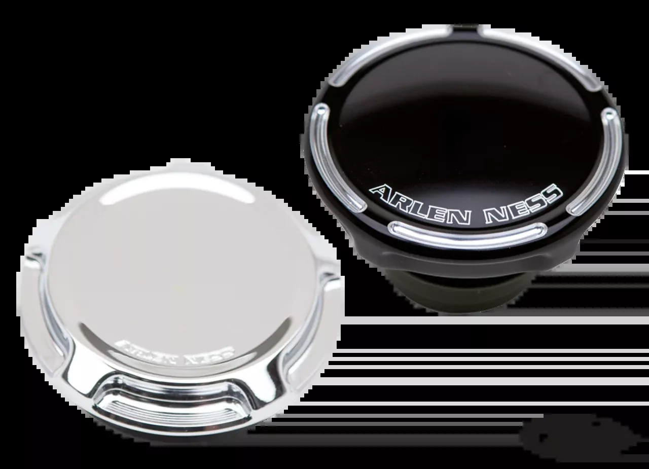 BEVELED GAS CAP CH 97-UP NON-VENTED For Harley-Davidson
