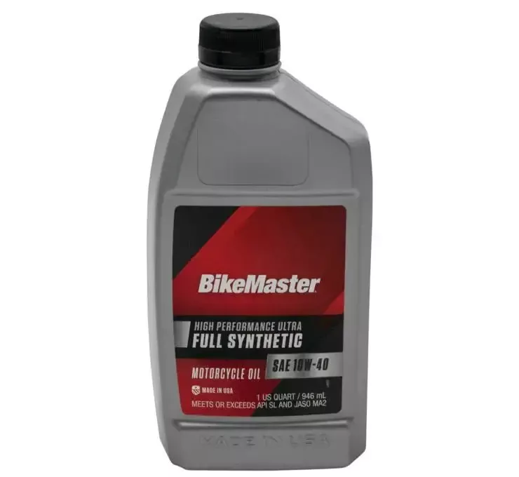 BikeMaster 10W40 Full Synthetic Oil – Quart