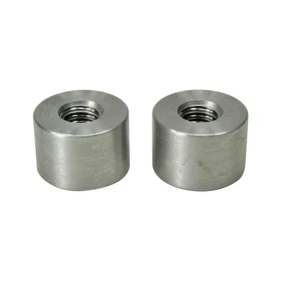 Billet Proof 1/2" Straight Bung – 5/16”-18 Internal Thread – Great for fabricating and mounting just about anything that needs a 5/16"-18 fastener - Stainless Steel - Made In The USA