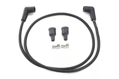 Black Copper Core 7mm Spark Plug Wire Kit