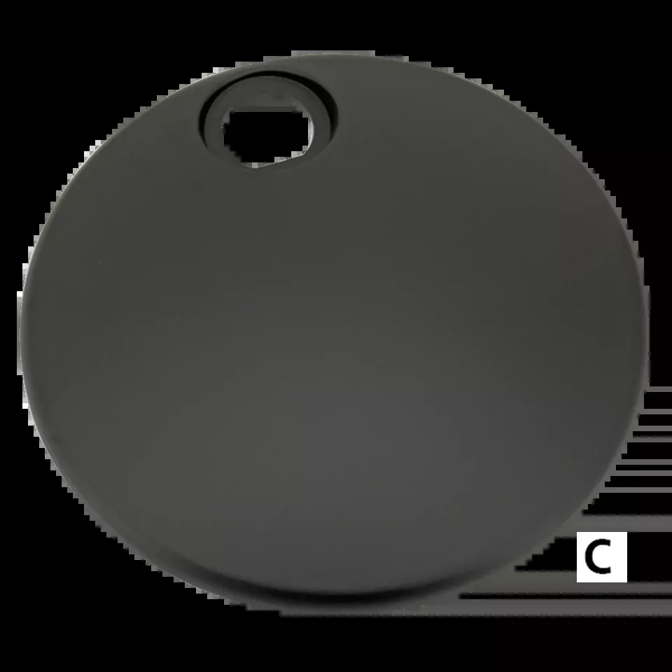 Black fuel cap sat. FLH/T92-07 for Harley-Davidson