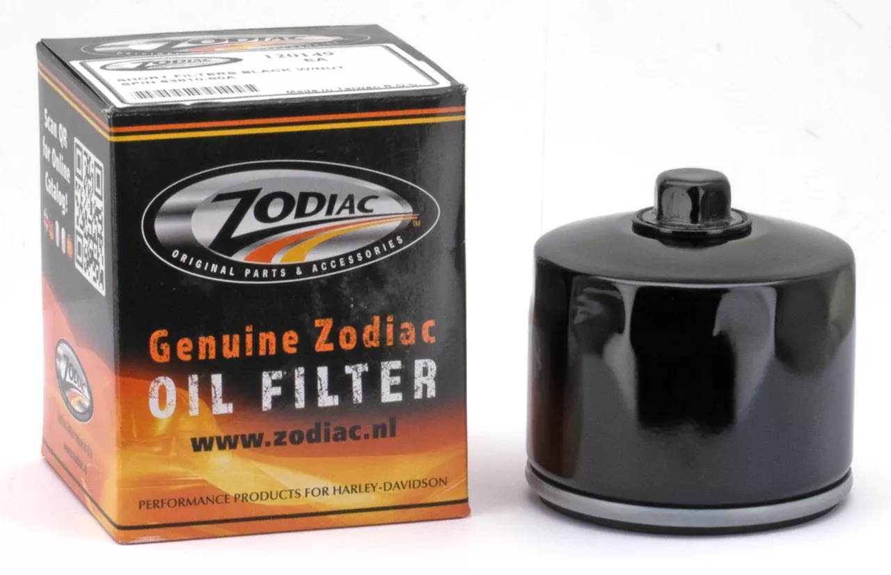 Black Oil Filter for Harley Davidson