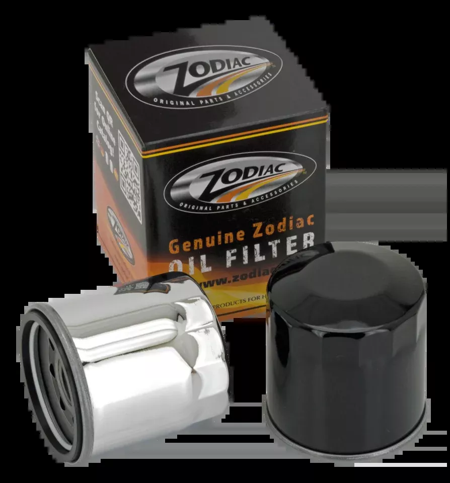 Black Oil Filter for Indian & Victory