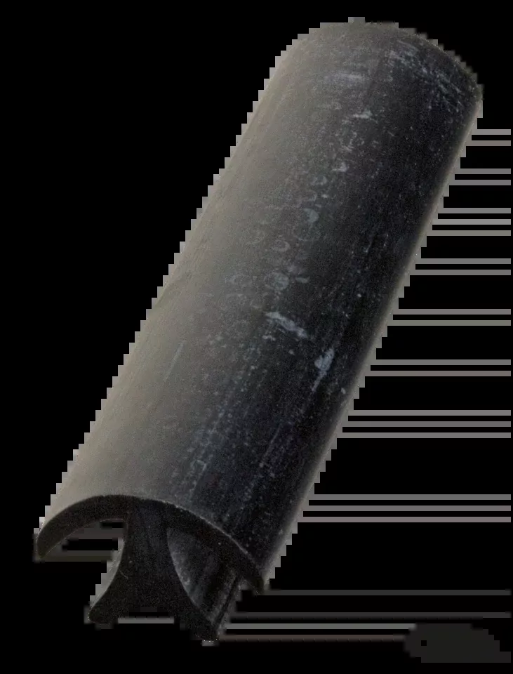 Black replica divider rubber BT39-e79 For Harley-Davidson
