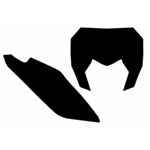 Blackbird RacingMotorcycle plate Sherco SE/SE-F (x3)