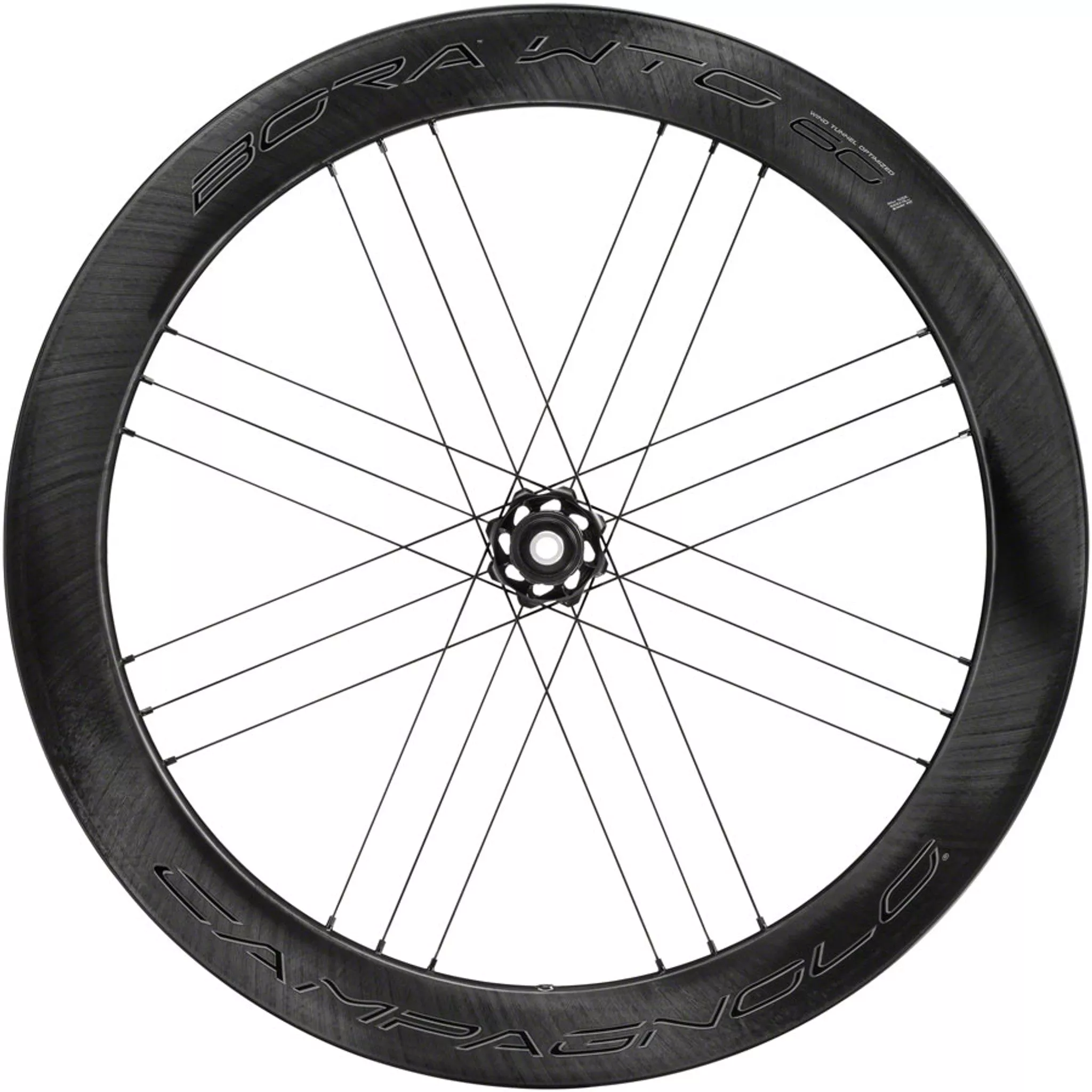 Bora WTO 60 Front Wheel - 700, 12 x 100mm, Center-Lock, Dark Label