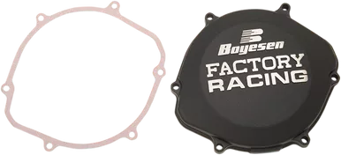 BOYESEN Clutch Cover - Black - CR250 CC-02AB