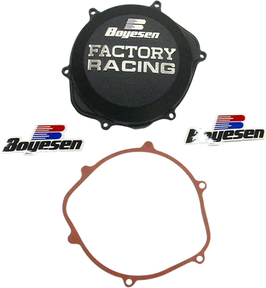 BOYESEN Clutch Cover - Black - CR450F CC-06B