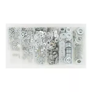 BrazolineBox of 900 assorted flat motorcycle washers