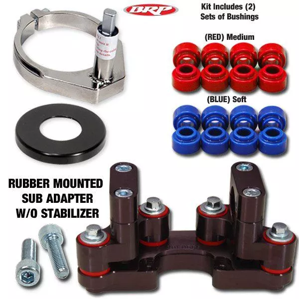 BRP - Rubber Mounted Kit Sub Mount 2019 Husqvarna TE 150/250/300 & FE 250/350/450/501 (901217-25-FETE-1)