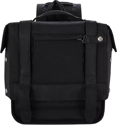 BURLY BRAND Throw-Over Saddlebag - Black B15-1002B