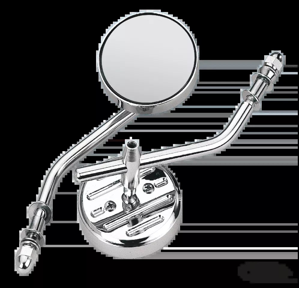 Cast Metal Rearview Mirror with Steel Arm for Harley Davidson