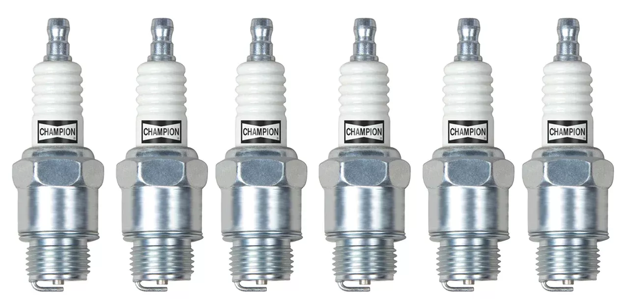 Champion D-16 High Compression Spark Plugs for Harley-Davidson, Pack of 6