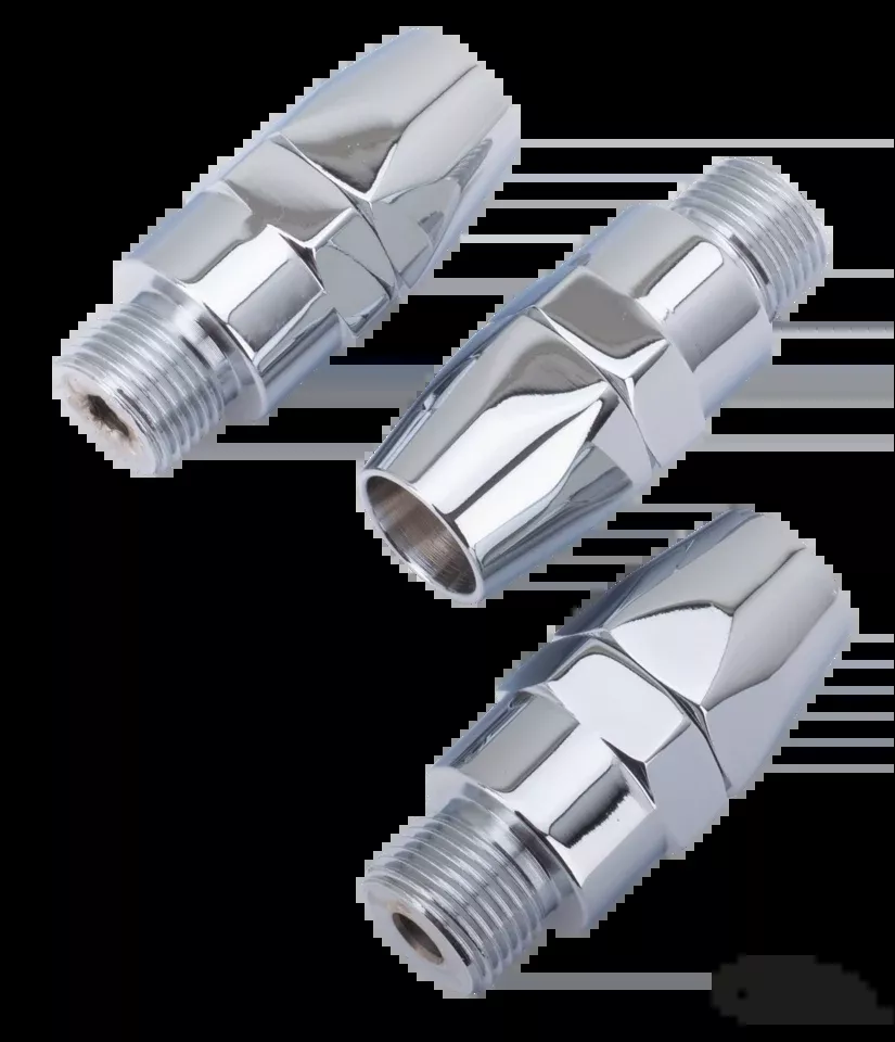 Chr oil line fitting kit TC 1/2" NPT For Harley-Davidson