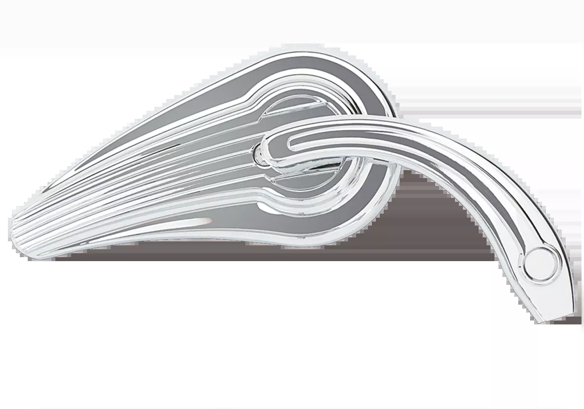 Chrome "Dragster" Right Rearview Mirrors for Harley Davidson