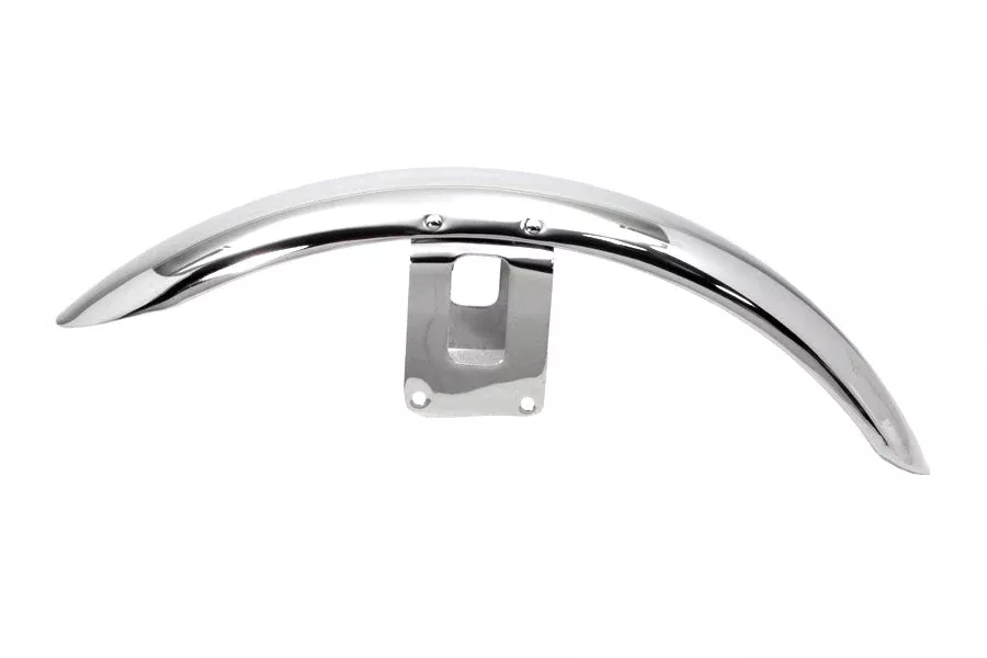 Chrome Front Fender Narrow Glide For Harley-Davidson 1974-1994