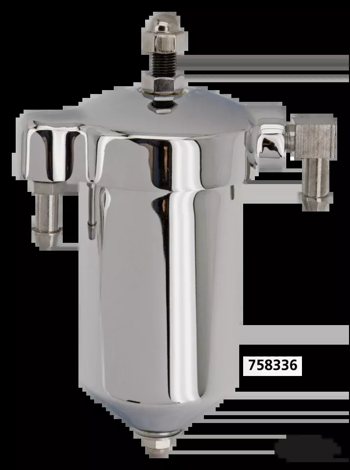 Chrome Oil filter kit BT48-64 For Harley-Davidson