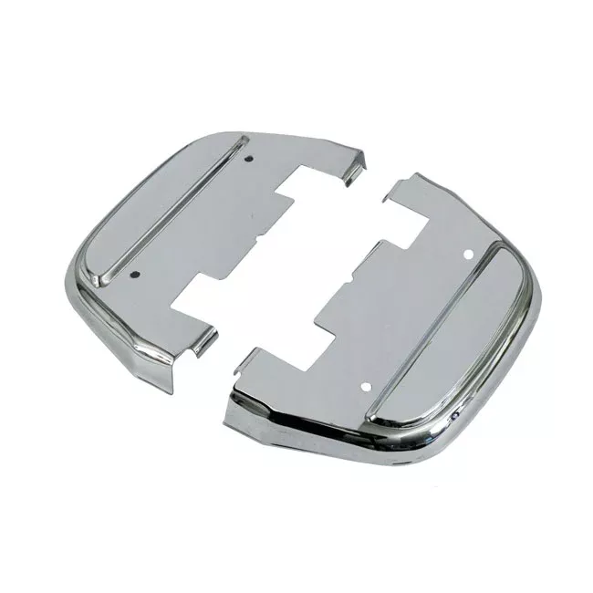 Chrome Passenger Floorboard Covers For Harley-Davidson