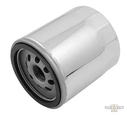 Chrome Twin Cam Engine Oil Filter for Harley-Davidson