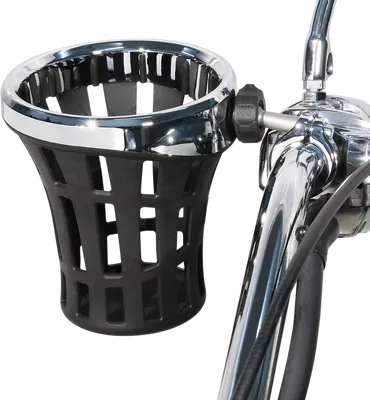 CIRO Drink Holder - 7/8" - 1" Clamp - Chrome 50812