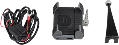 CIRO Premium Holder W/Charger - '96-'13 FLHT 50216