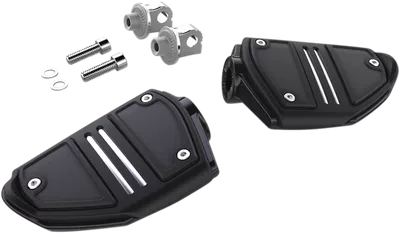 CIRO Twin Rail Footpeg - With Mount - Black 61425