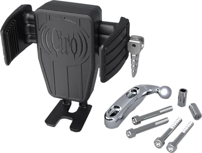 CIRO Wireless Charge Phone Holder - Perch Mount - Chrome 52310