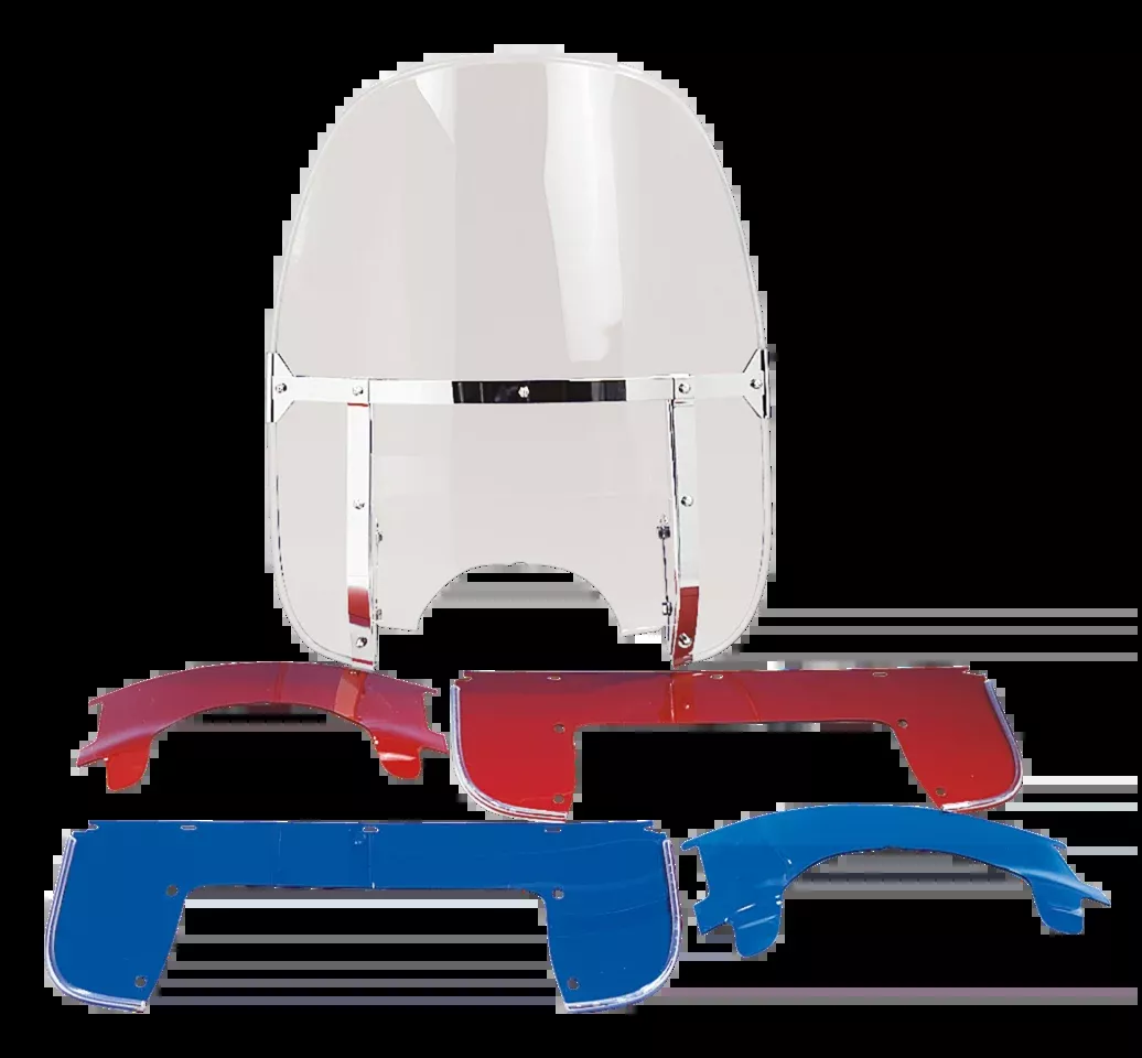 Clear Upper Window Replacement for Harley-Davidson