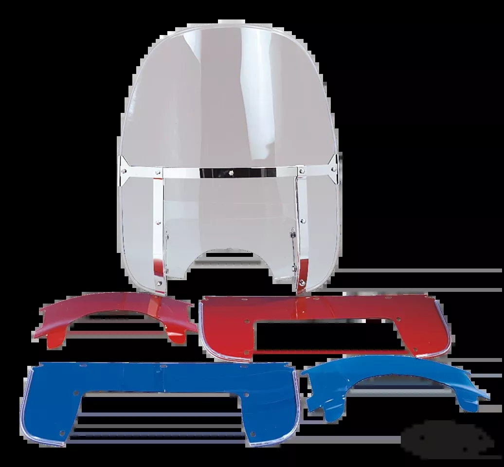 Clear Windshield Kit for FL60-84 for Harley-Davidson