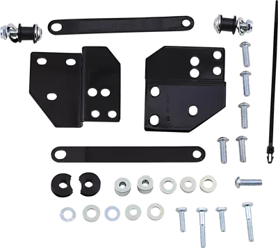 COBRA Detachable Tour Pack Rack Mounting Kit with Hardware for 1997-2008 Harley Electra Glide FLHT and Road King FLHR models - 602-2102