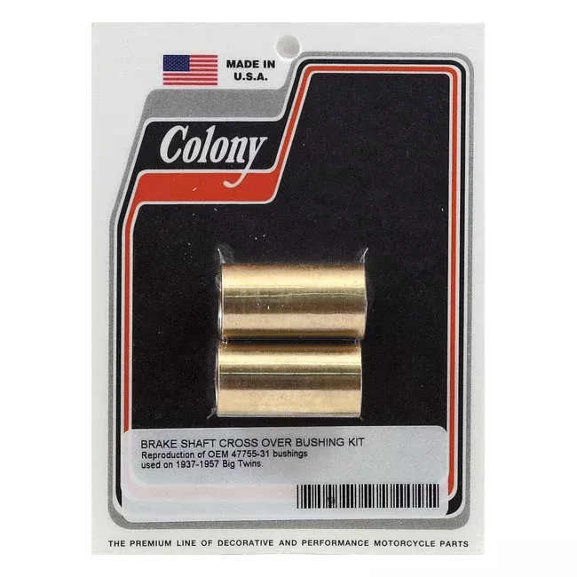 Colony, Brake Axle Crossover Bushing Set for Harley-Davidson