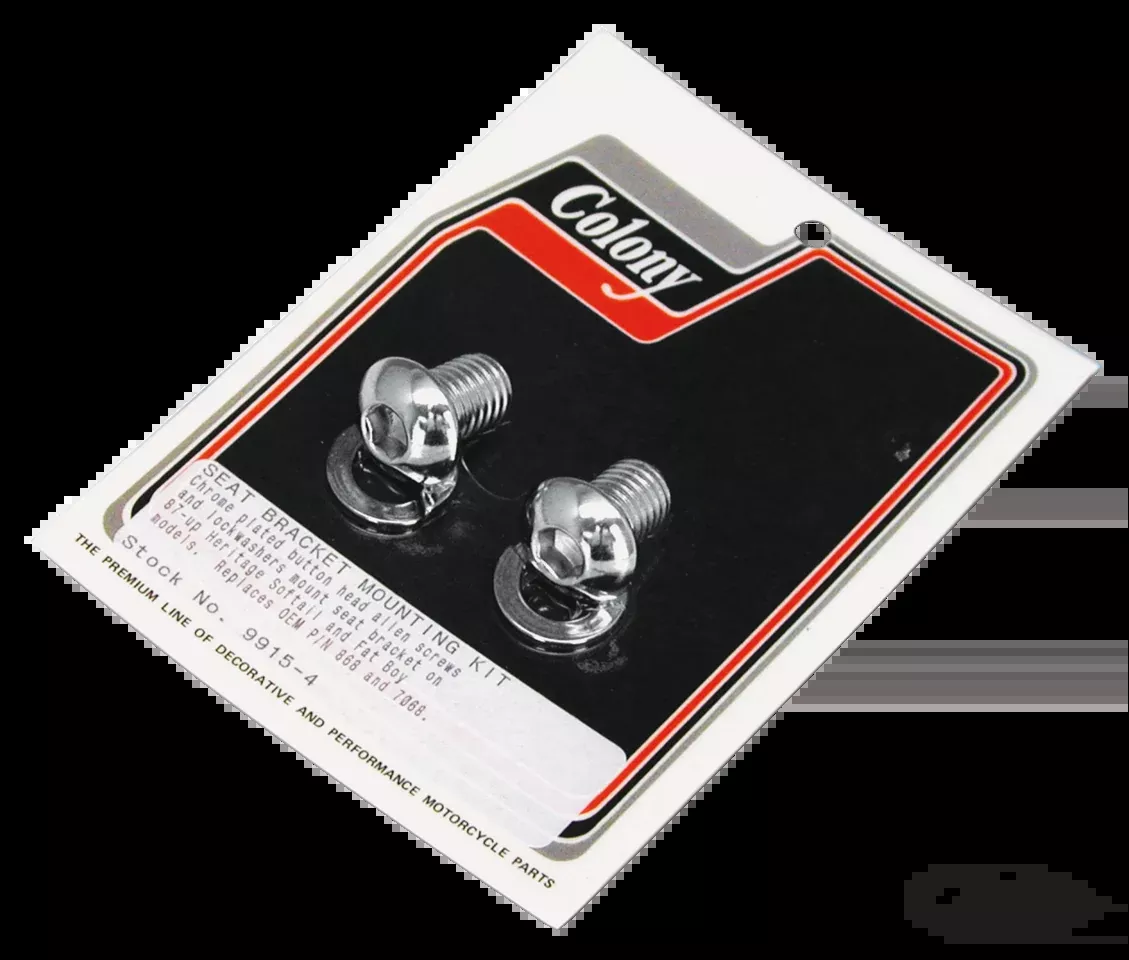 COLONY Chrome Seat mounting kit FL For Harley-Davidson