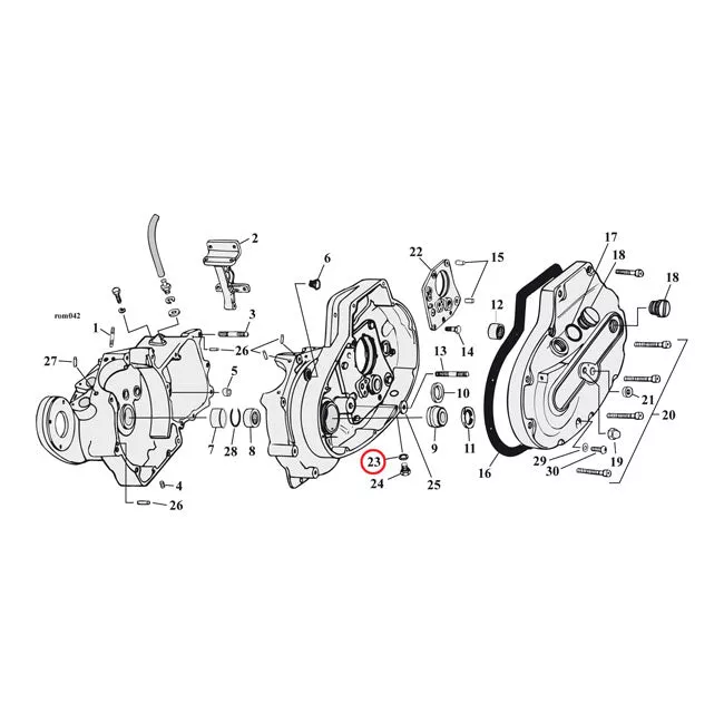 Cometic O-Rings, Drain, Dipstick & Oil Pump Plugs For Harley-Davidson
