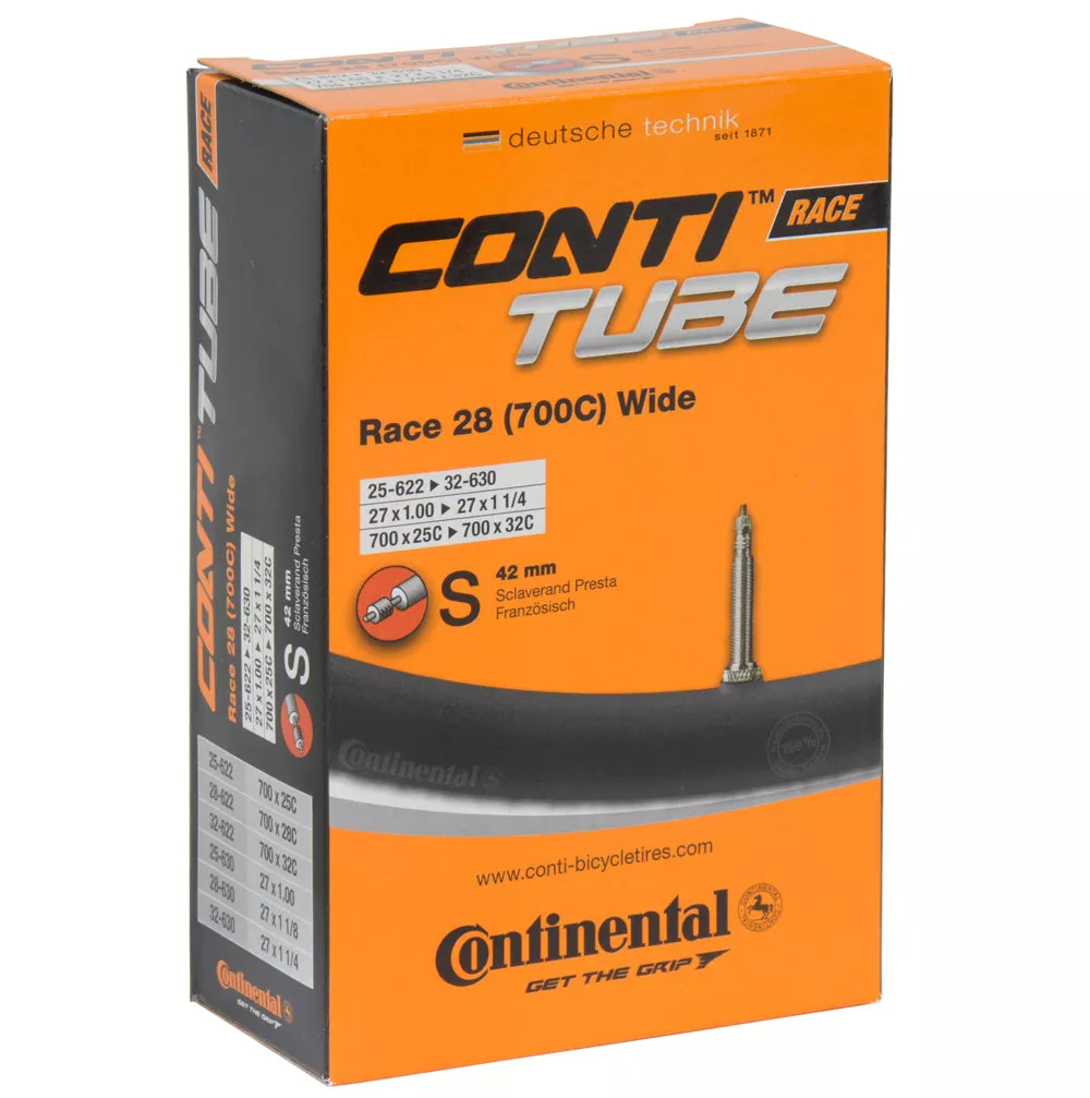CONTINENTAL RACE LIGHT 700 x 18/25 SV tube with presta valve 42mm