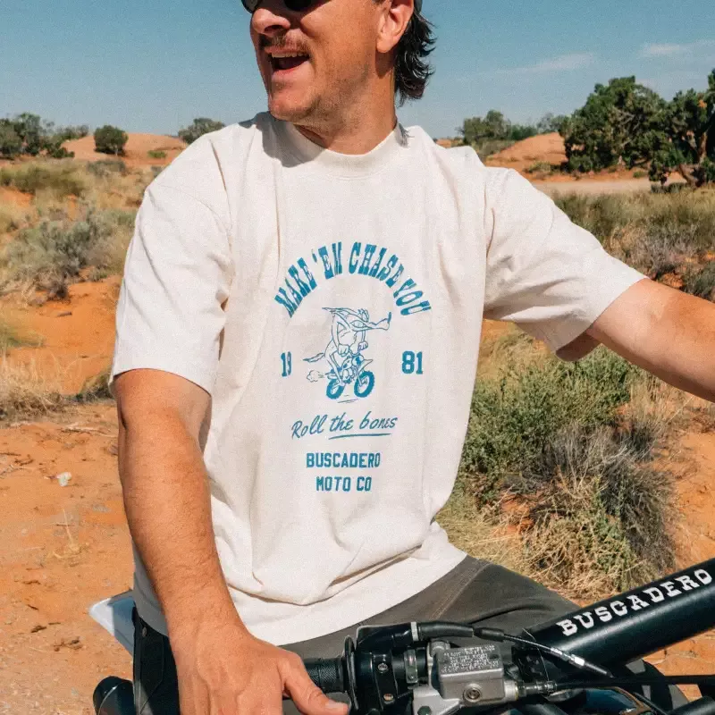 Coyote Heavyweight Tee – Ivory